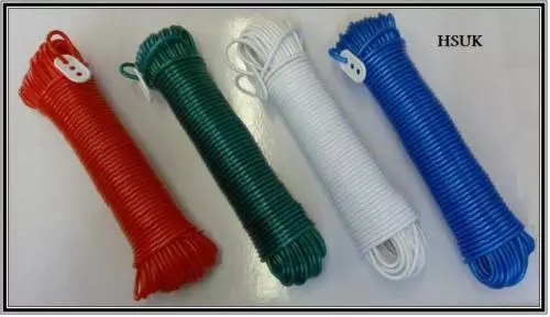 10/15/20/25/30M Plastic Strong Core Washing Clothe Line Dryer Pully Rope Laundry