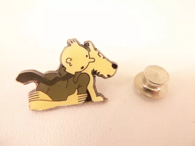 Pin's Pins Pin Badge - TINTIN ET MILOU -NOIR ET BLANC - TINTIN HERGE  CORNER