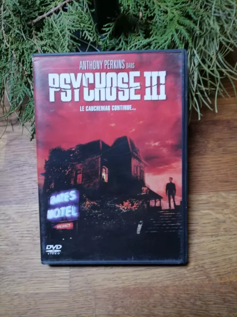 DVD : Psychose III 3 (1986) - DVD Psycho III Anthony Perkins