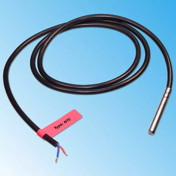 NTC 20K Temperature Sensor 1-20M PVC Cable Waterproof Probe Thermistor NTC20K