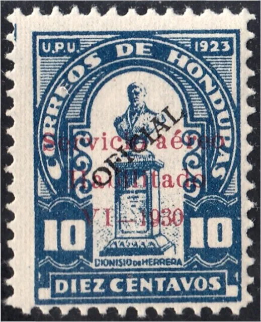 Honduras A- 24 1929/31 Bust Of Dionisio Herrera without Rubber