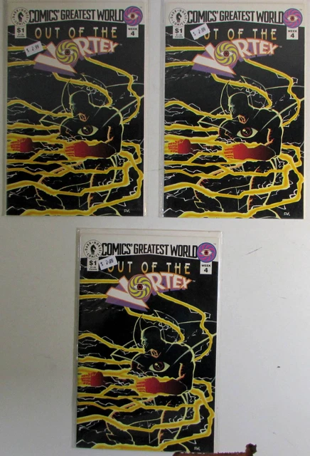 Comics Greatest World Out of the Vortex Lot of 3 #4 x3 Dark Horse (1993) Comics