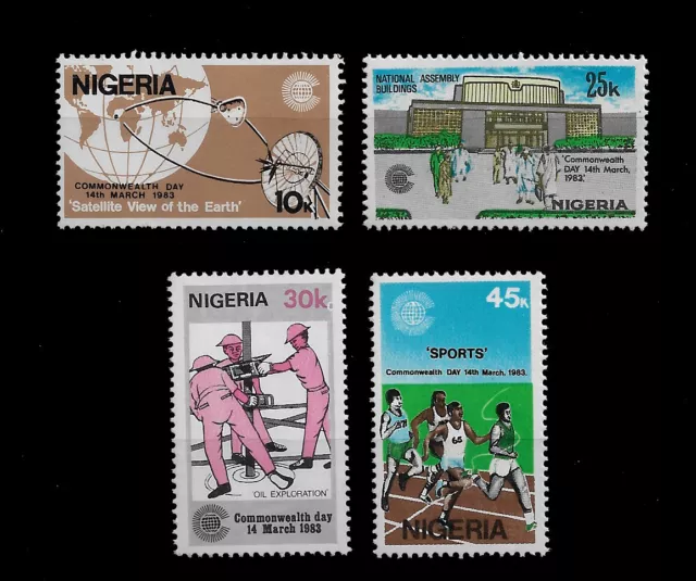 NIGERIA STAMP - 1983 Commonwealth Day - SET MNH