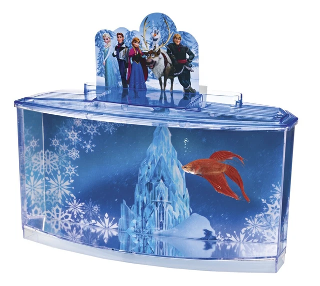Penn Plax FZR108 Frozen Betta Tank Kit - Perfect for Beta and Small Fish 0.7 Gal