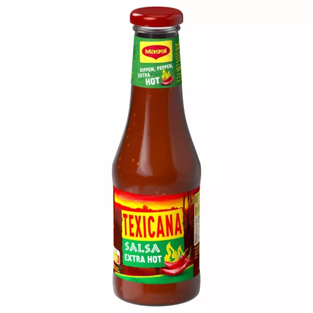 Maggi Texicana Salsa extra HOT Tomaten Chili sauce 500ml