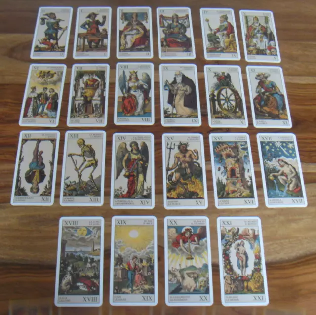 Ancien Tarot de Marseille style italien bolognais atlas fabbri 2