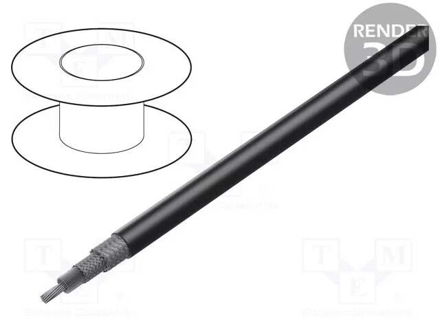 5 meters, Wire: coaxial TAS-RG214U /E2UK