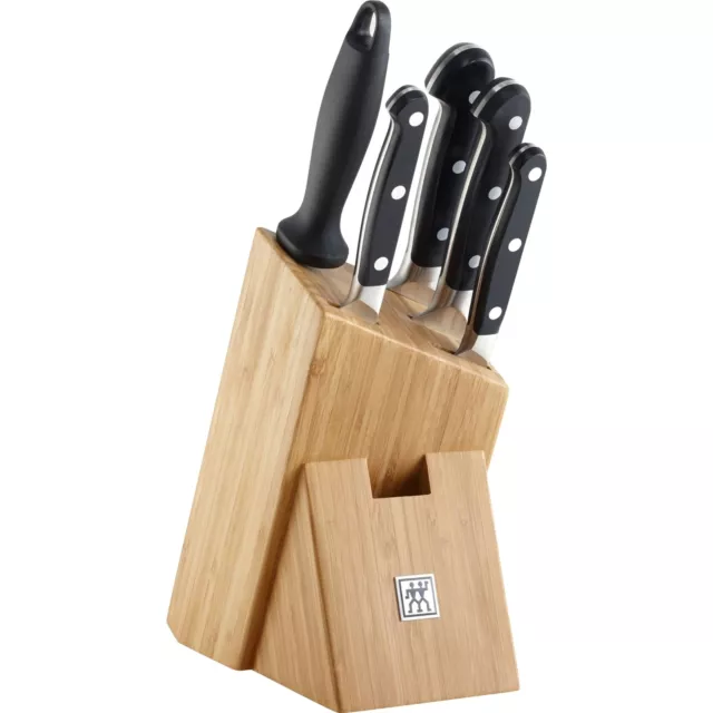 Blocco coltelli Zwilling Pro 6 pezzi con coltello da cucina compatto
