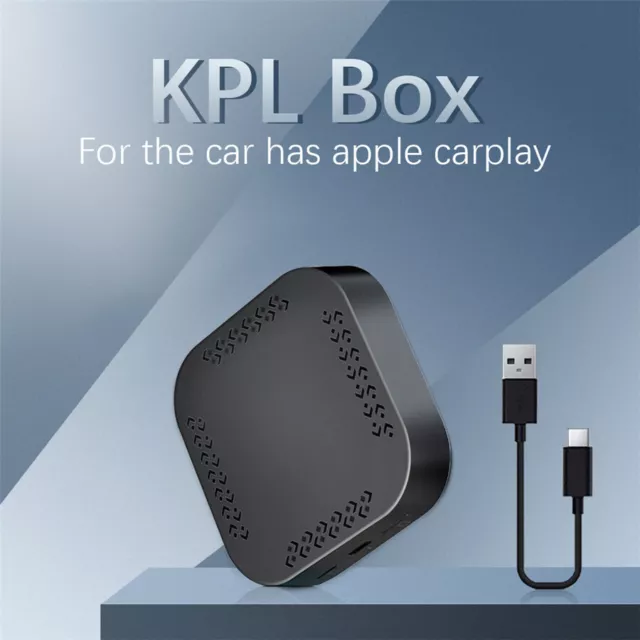 Carplay Ai Box Wireless Android GPS Car Multimedia Adapter Youtube Netflix 4+64G