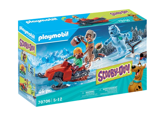 Scooby-doo avec abominable spectre des neiges - 70706