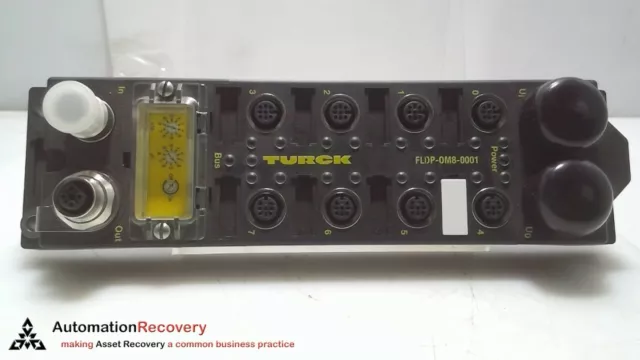 Turck Fldp-Om8-0001, Profibus-Dp Output Station, 6825321 #295701