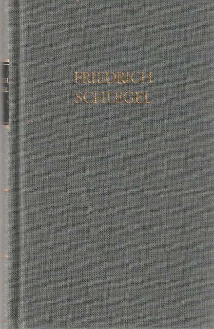 FRIEDRICH SCHLEGEL, WERKE in zwei Bänden, 1. Band EUR 8,99 PicClick DE