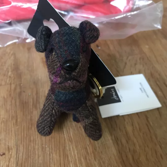 Joules dog keyring clearance