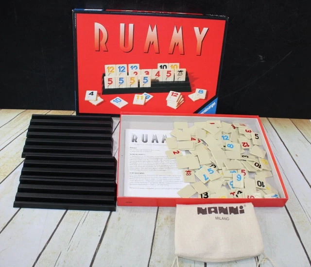 Ravensburger Rummy Familienspiel Brettspiele Gesellschaftsspiele 1995 Sammler