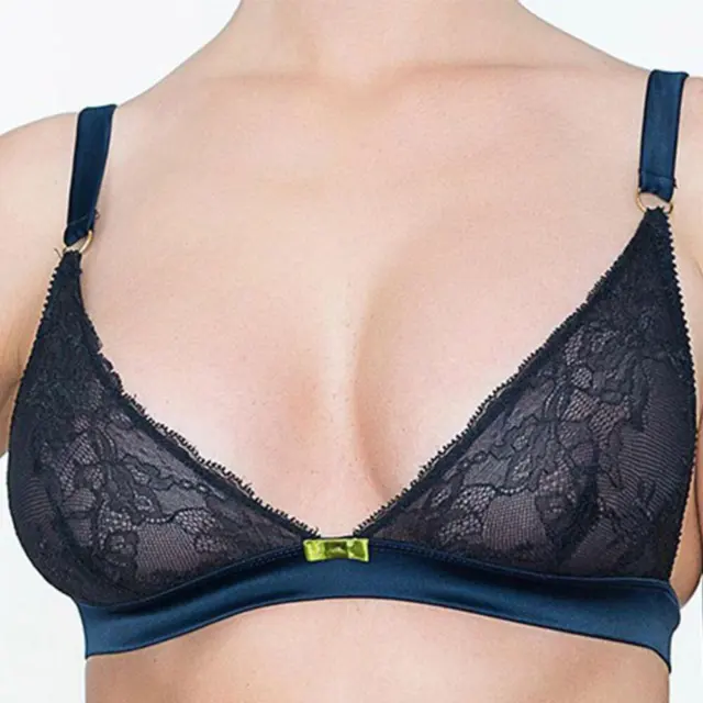 Sexy Sheer Triangle Bra Addition Nouvelle Effrontee