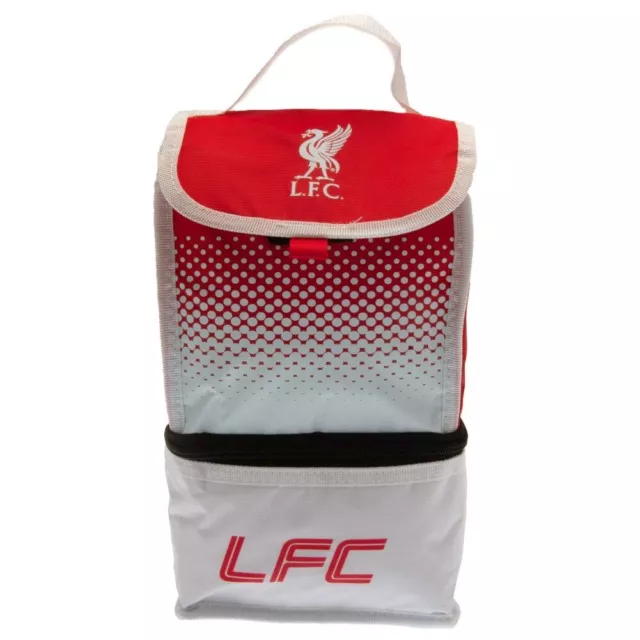 Brandneu Liverpool FC 2 Taschen Lunchtasche mit Tragegriff offizielle Ware 3