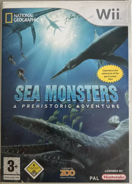NATIONAL GEOGRAPHIC SEA MONSTERS A PREHISTORIC ADVENTURE - NINTENDO Wii