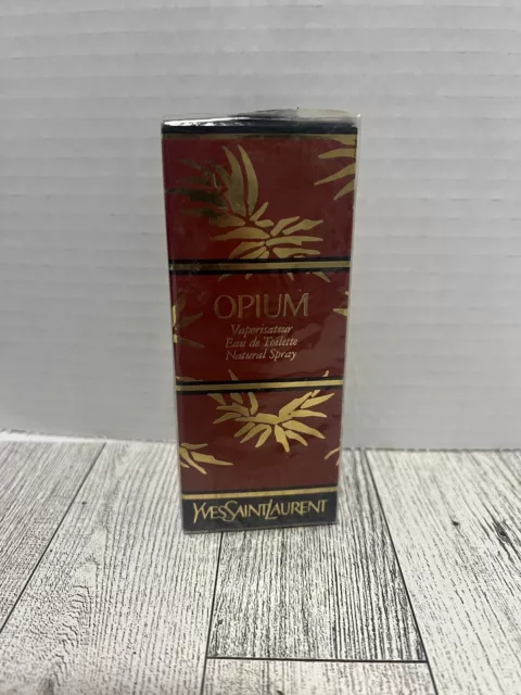 Vintage OPIUM Perfume By Yves Saint Laurent 1oz. Eau De Toilette YSL  New Sealed
