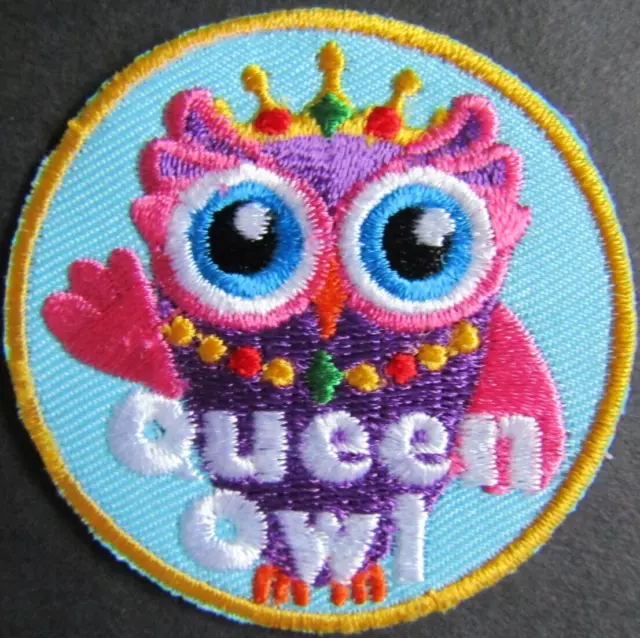 Brownie/Girl Guide:~ Queen Owl ~ Fun Badge