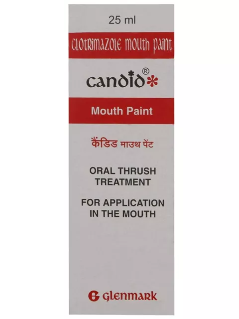 Candid Bouche Peinture Total Oral Muguet Traitement, 25ml