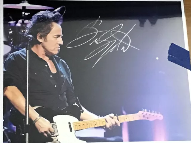 Bruce Springsteen signed autographed 8x10 w/COA