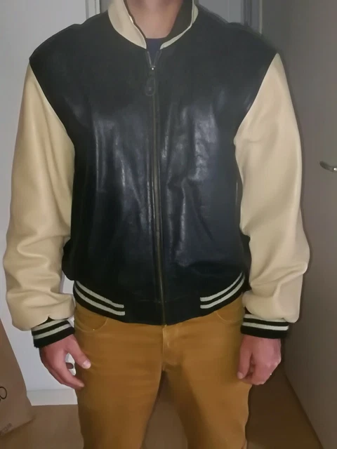 Blouson cuir on sale homme aviatrix