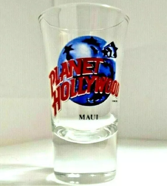 Planet Hollywood Maui Shot Glass 3 1/2 Inches