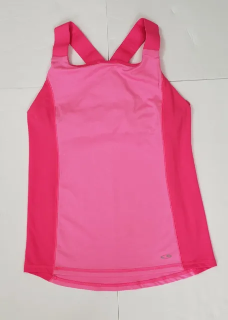 C9 By Champion Duodry Athletic Workout Stretch Tank Top Pink Size Medium
