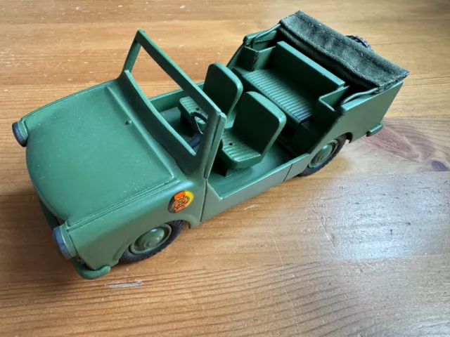 DDR Spielzeug Trabant Kübel als NVA Militär Ausführung