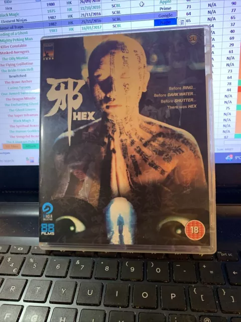 Hex (Blu-ray, 2019) Inc Booklet