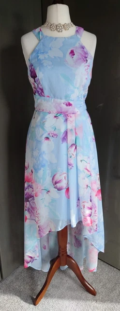 Lipsy vip tori print sales high low maxi dress