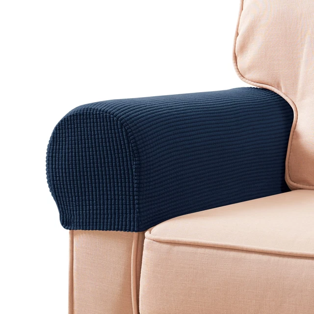 Stretch Armrest Covers Spandex Arm Covers for Chairs Couch Sofa Armch...