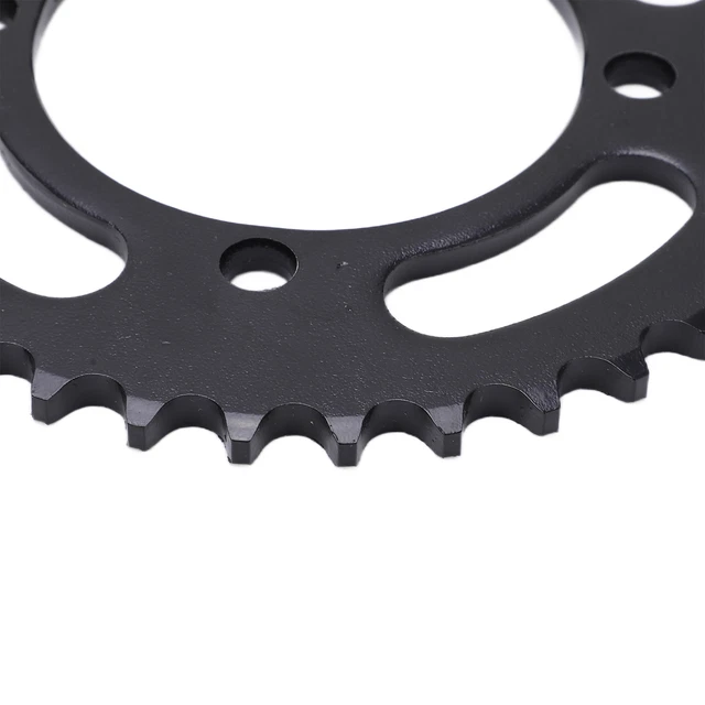 Rear Sprocket Black Steel 76mm 37 Teeth Chain Wheel Sprocket For Electric AU
