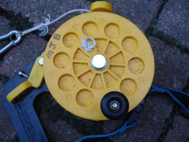LARGE MCMAHON SCUBA Diving Reel for use with SMB or DSMB £15.00