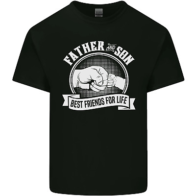 Father & Son Best Friends for Life Mens Cotton T-Shirt Tee Top