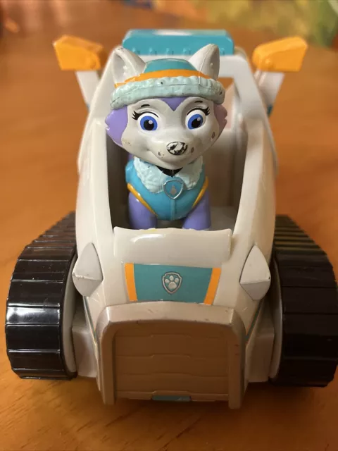 Paw Patrol Everests Rescue Snowmobile Toy Vehicle Figure- Spin Master