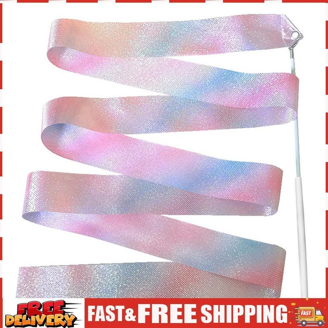 2/4M FLASHING DANCE Ribbon Aesthetic Rhythmic Gymnastics Ribbon for ...