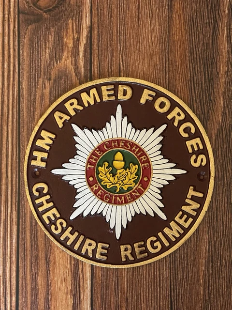 Staffordshire Regimental Plaque: A Masterpiece In Cold Cast Bronze