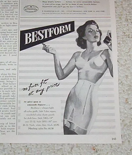 1969 PRINT AD - Peter Pan lingerie Bra foundation sexy girl 2-page ADVERT  $6.99 - PicClick