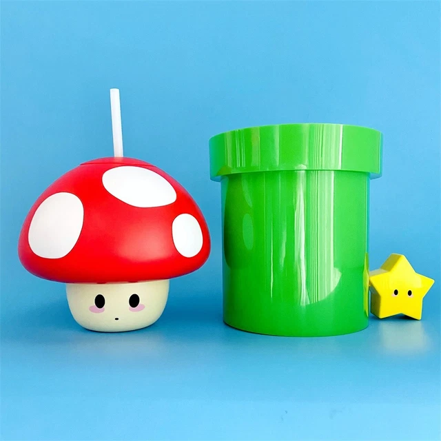 THE SUPER MARIO Bros Movie Popcorn Bucket And Drink Cup Zinc £67.75
