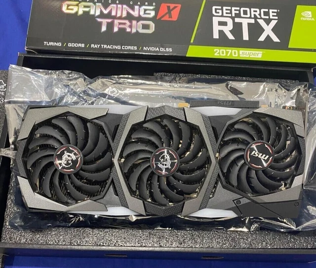 MSI GEFORCE RTX 2070 SUPER GAMING X TRIO GPU $500.00 - PicClick AU