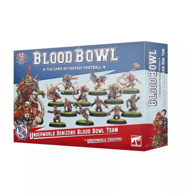 UNDERWORLD DENIZENS TEAM THE UNDERWORLD CREEPERS blood bowl single miniatures