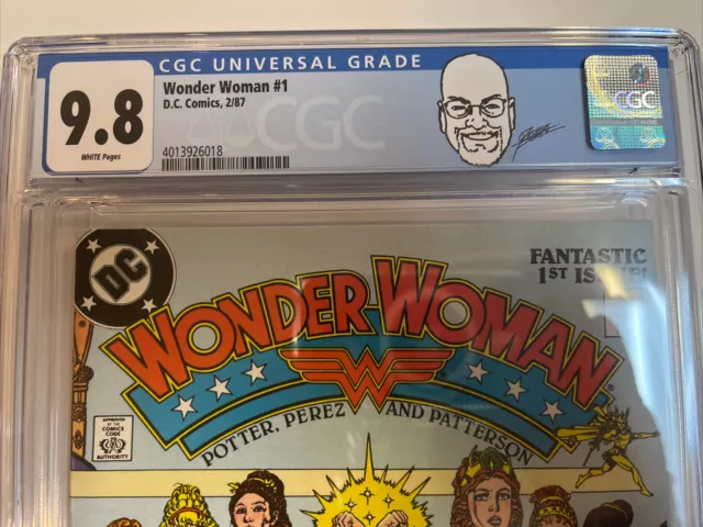 Wonder Woman (1987) # 1 (CGC 9.8 WP) George Perez 2