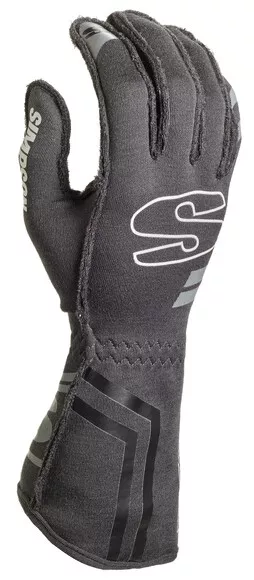 Simpson High Quality Double Layer Endurance Racing Glove Nomex Small Gray Pair