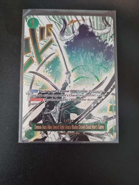 DEMON AURA NINE Asura Blades Drawn Dead Man's Game (Alt Art