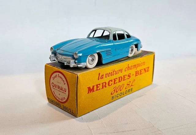 Quiralu – Mercedes 300 SL Coupé Rouge – 1/43 – Occasion Bon État (Années 60)