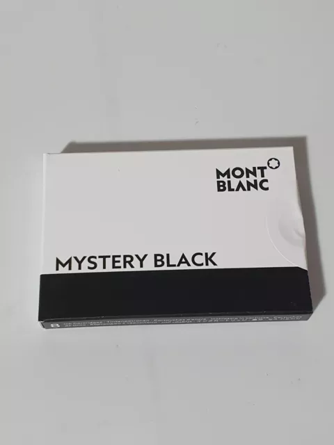 Montblanc Tintenpatronen Mystery Black 8 Stück 128197