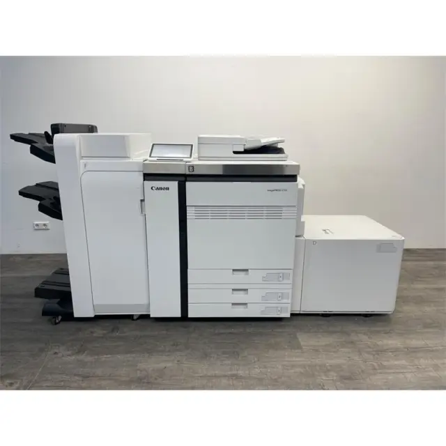 Canon imagePRESS V700 inkl. Fiery, Broschürenfinisher, neuwertig MwSt. ausw.