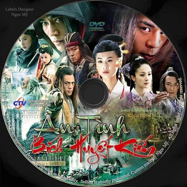 An Tinh Bich Huyet Kiem - Phim Bo Trung Quoc DVD - USLT