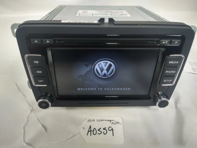 2012 2013 2014 VW CC JETTA PASSAT TOUCH 6 Disc Changer MP3 CD Player 1K0035180AF